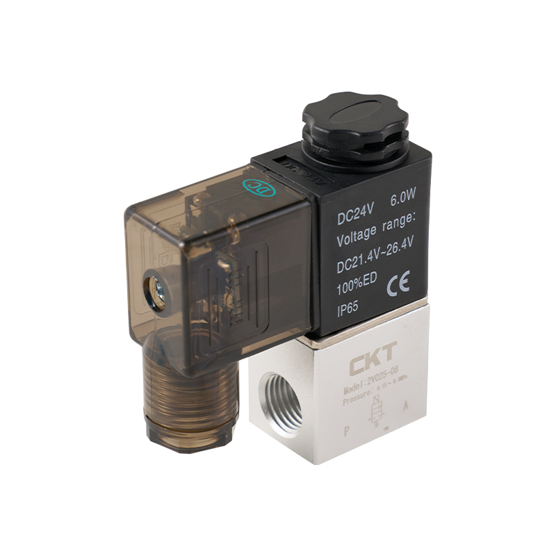 Přímý dvoucestný solenoidový ventil řady 2V025