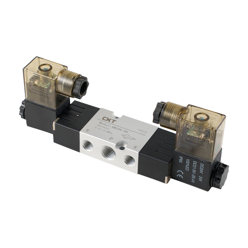 Pilotem ovládaný boční panel 5cestný solenoidový ventil řady 4M