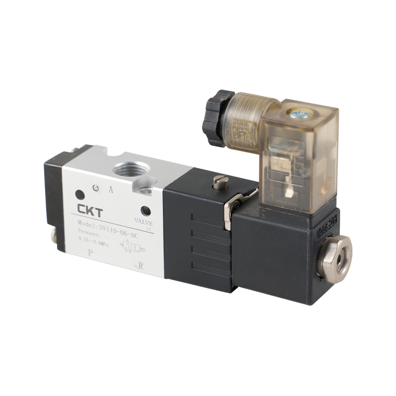 3-cestný solenoidový ventil řady 3V pilotně ovládaný