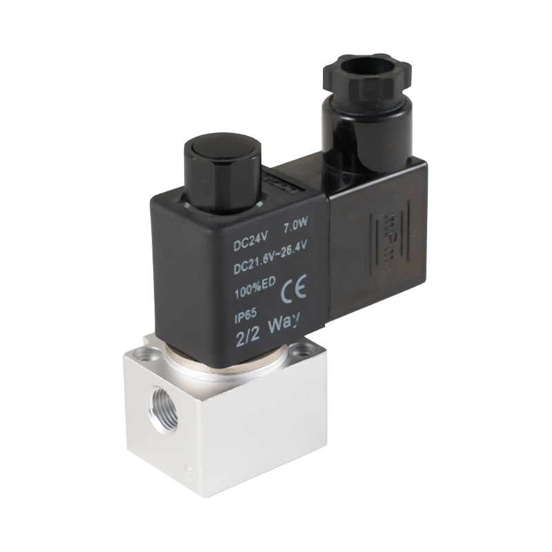 Přímo působící 3portový 2polohový solenoidový ventil řady 3V2