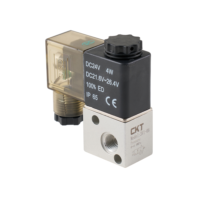 Přímý 3cestný solenoidový ventil řady 3V1