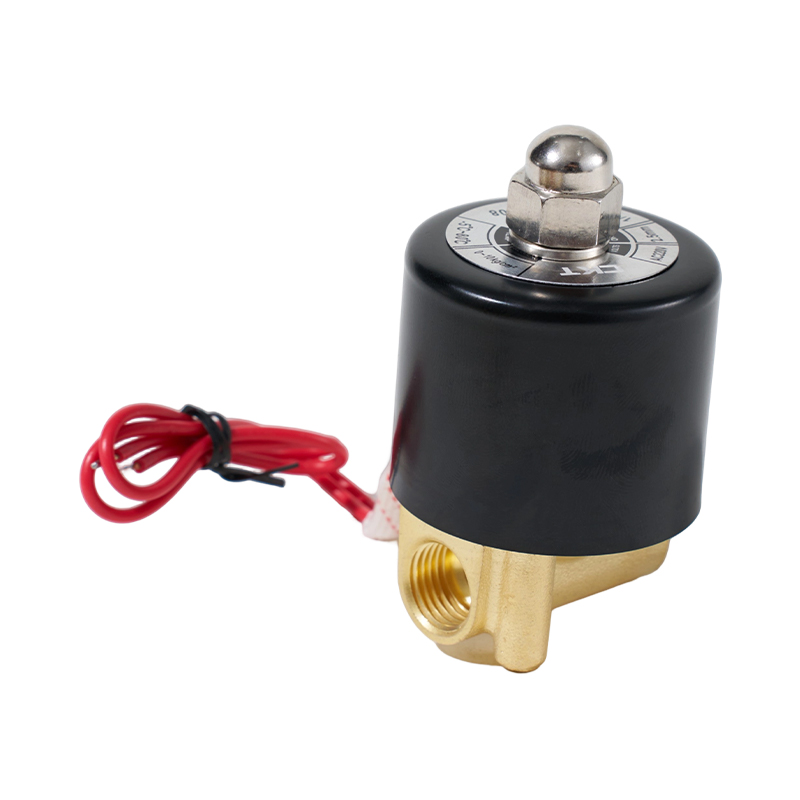 2W Series 2-polohový dvoucestný měděný elektromagnetický ventil